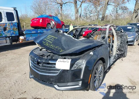 2018 Cadillac Ct6 Luxury z USA, uszkodzony, nr VIN 1G6KD5RS6JU152828